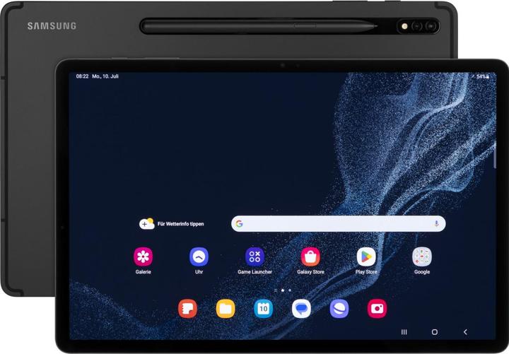 Immagine prodotto Samsung Galaxy Tab S8+ (Solo WiFi, 12.40", 128 GB, Grafite)