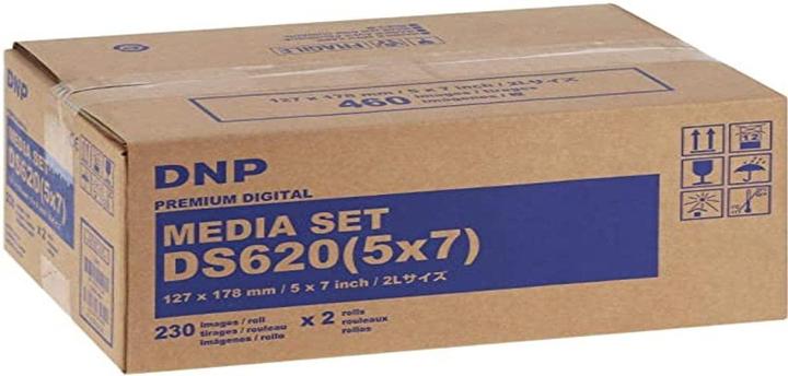 Actual product image DNP DS 620 Media Kit 13x18 cm 2x 230 sheets (13 x 18 cm, 460 x)