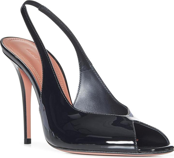 Amina Muaddi With Heel Black (41)