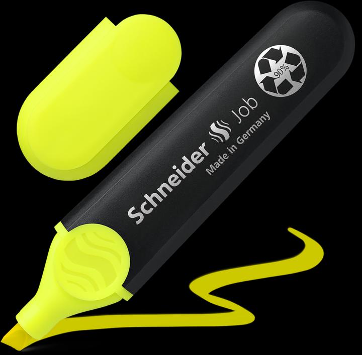 Actual product image Schneider Textile Marker Job Yellow (Yellow, 5 mm, 1 x)