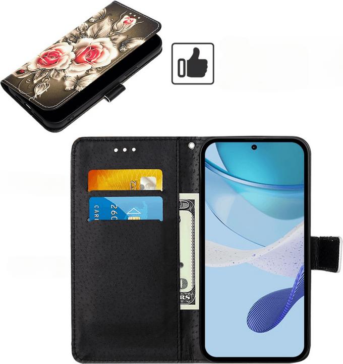 Actual product image Cover-Discount iPhone 16e - Tasche Hülle mit Motiv (Apple iPhone 16e)