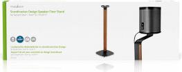 Produktbild Nedis Lautsprecherhalter | Kompatibel mit: Sonos® One SL™ / Sonos® One™ / Sonos® PLAY:1™ | Ständer | (1 Stk., Wandmontage, Höhenverstellbar)
