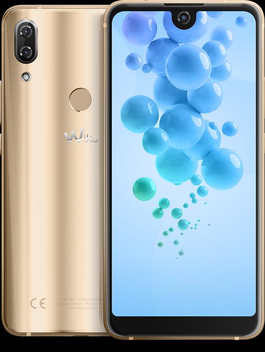 Wiko View 2 Pro (64 Go, Or, 6", Double SIM hybride, 16 Mpx, 4G)