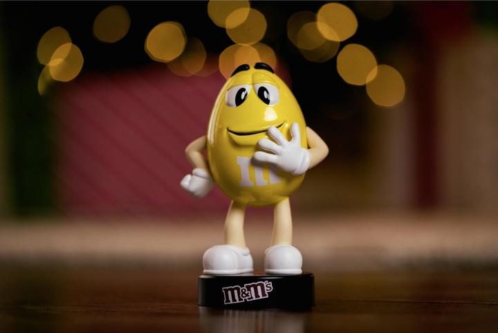 Image du produit Jada M&Ms Yellow Figure 4" (Figure jaune)