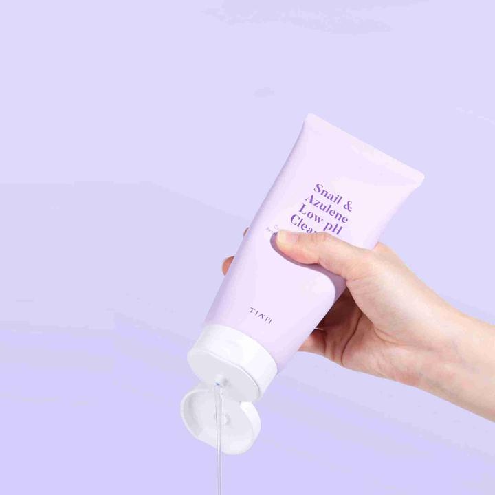 Image du produit Tia'm TIAM Snail & Azulene Nettoyant à faible pH (Chiffons de nettoyage, 200 ml)