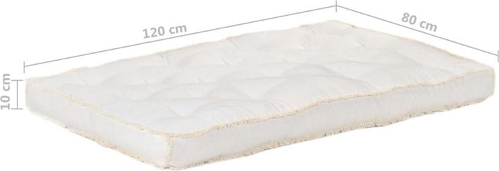 Actual product image VidaXL Bolton (120 x 80 x 10 cm)