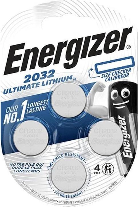 Immagine prodotto Energizer Ultimate Lithium (4 pz., CR2032, 235 mAh)