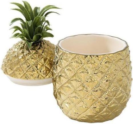 Produktbild TALKING TABLES Eiskübel Ananas Gold