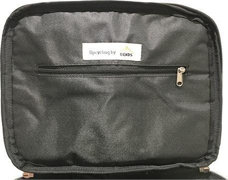 Immagine prodotto Bekos Upcycling - Kosmetiktasche aus recycelten Fischfuttersäcke blauer Fisch