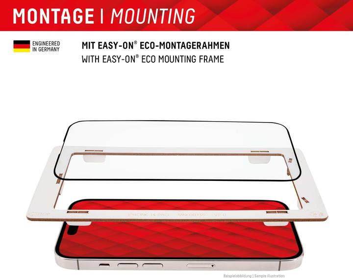Image du produit Displex Real Glass, Full Cover Panzerglas (1 pièce(s), Apple iPhone 15 Pro Max, Apple iPhone 15 Plus)