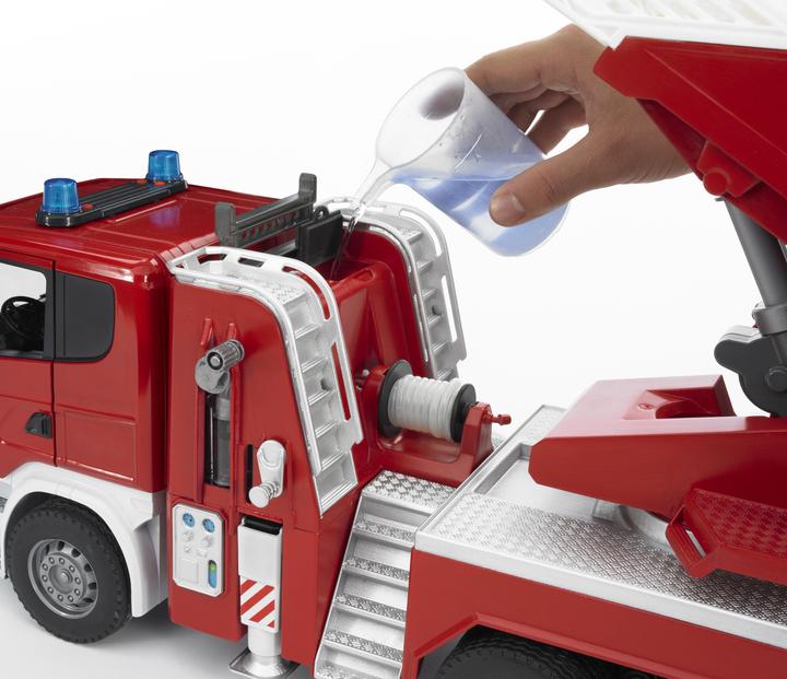 Produktbild Bruder Scania R-Serie Feuerwehr mit Leiter
