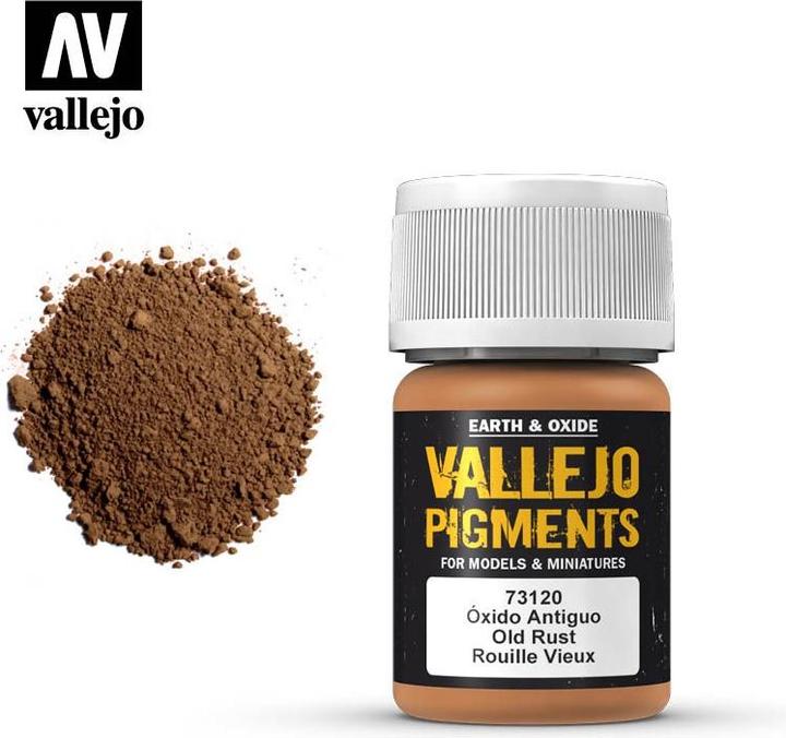 Actual product image Vallejo Pigments (Old Rust, 35 ml)