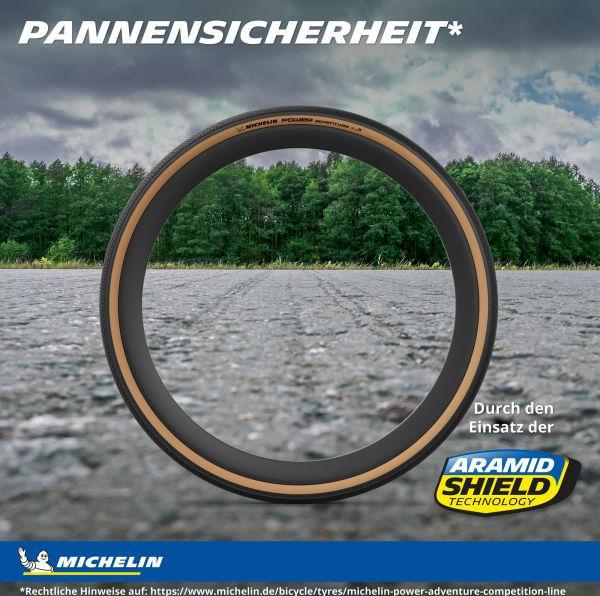Produktbild Michelin Power Adventure Competition Line TLR (28 x 1.25, 30-622)