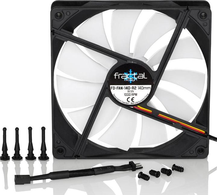 Actual product image Fractal Silent Series R2 140mm (140 mm)