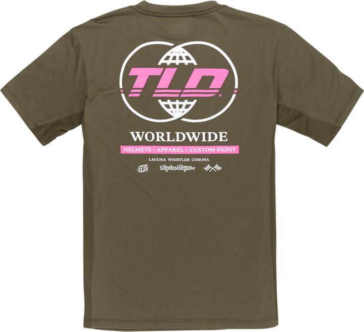 Image du produit Troy Lee Designs Skyline LS Ride Tee, Worldwide, caper, L (L)