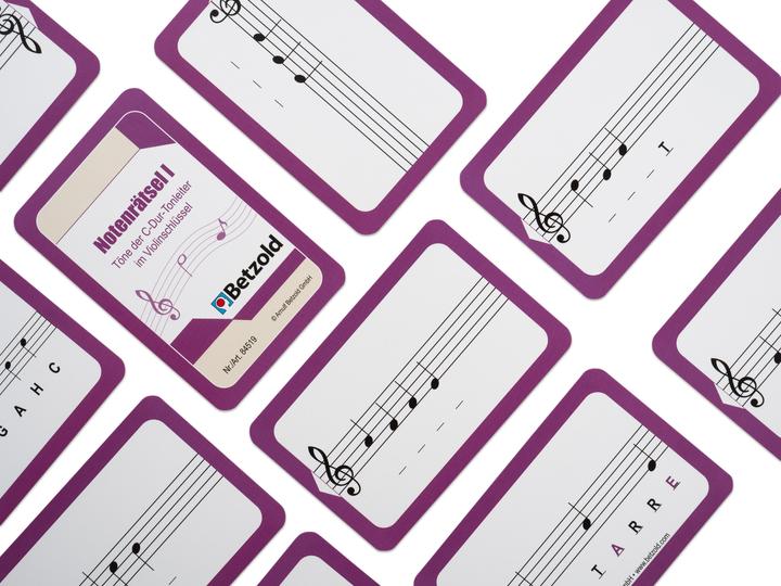 Produktbild Betzold Musik Notenrätsel I (Deutsch)