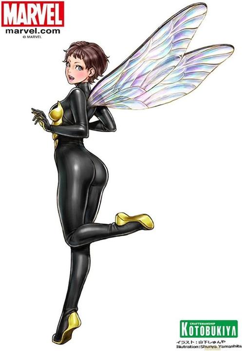 Actual product image Kotobukiya Marvel Comics “Wasp” Bishoujo Statue