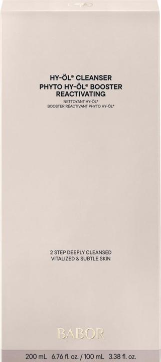Image du produit Babor CLEANSING HY-ÖL Cleanser & Phyto HY-ÖL Booster Reactivating Set (Set soin du visage)