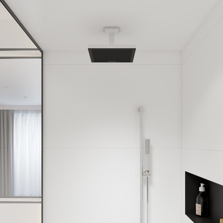 Produktbild hansgrohe Deckenanschluss E, 10 cm, 24338
