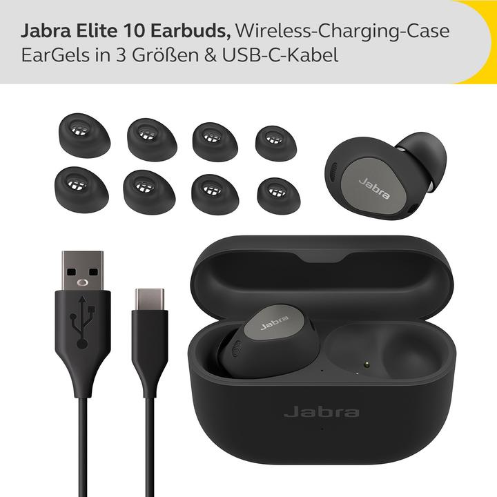Immagine prodotto Jabra Elite 10 (ANC, 6 h, Senza fili)