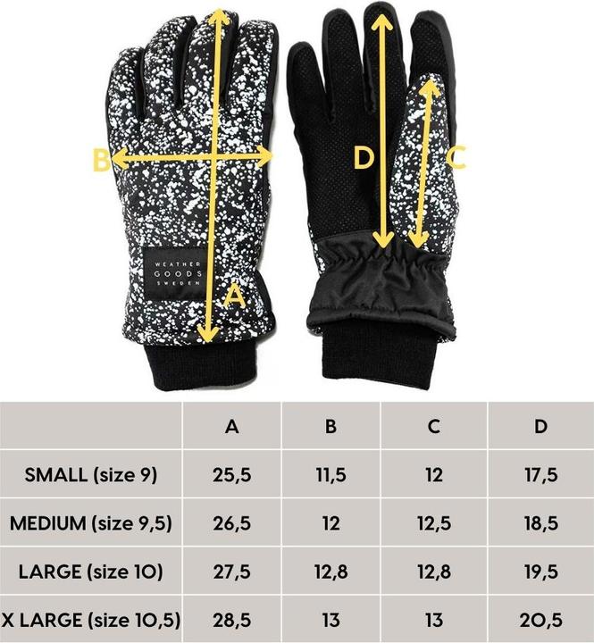 Produktbild Weathergoods LUNA Reflektierende Fingerhandschuhe DOT S (S)