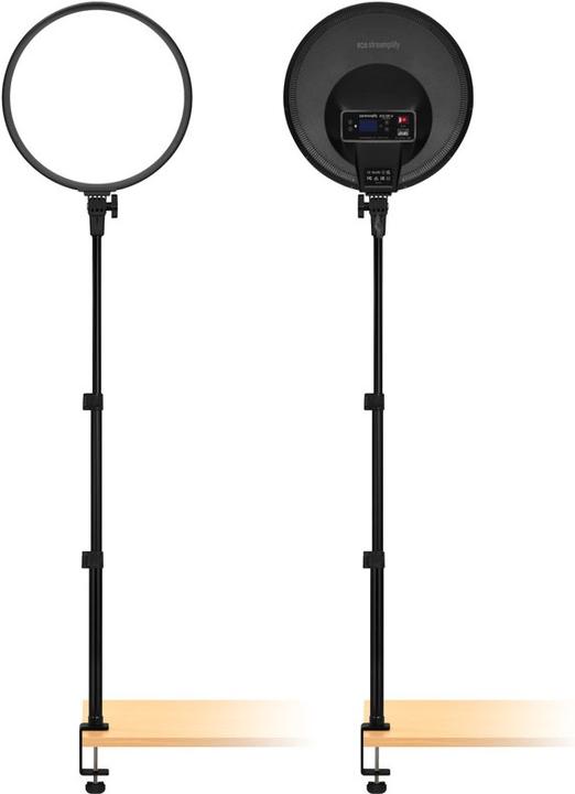 Produktbild Streamplify GLOW LIGHT 14 Softlight, EU-Netzkabel - schwarz (2.50 lm)