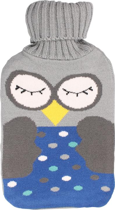 Image du produit PhoneLook Bouillotte avec couverture en tricot (1.5 litres) Hibou (1.50 l)