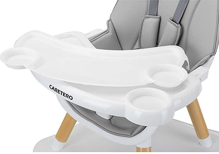Actual product image Caretero High chair Tuva grey (TERO-7706) (Highchair)