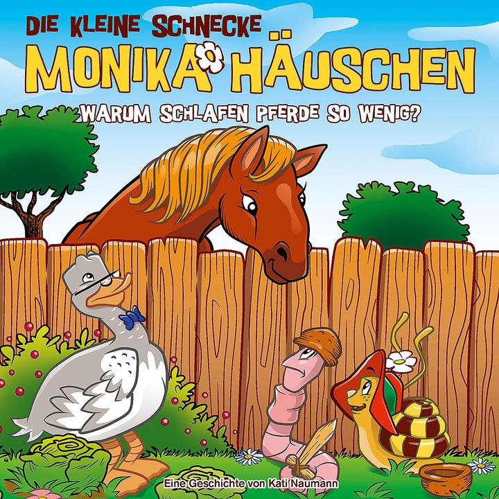 Actual product image Monika Häuschen 63 - Why do horses sleep so little? (German)