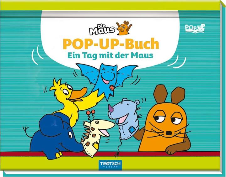 Die Maus Pop-up-Buch (Deutsch, Trötsch Verlag, 2023)