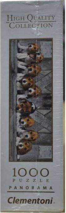 Actual product image Clementoni Panorama beagles (1000 pieces)