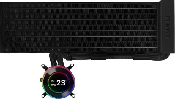 Produktbild Lian-Li HYDROSHIFT II LCD-C 360N Fanless ARGB AiO Wasserkühlung - schwarz