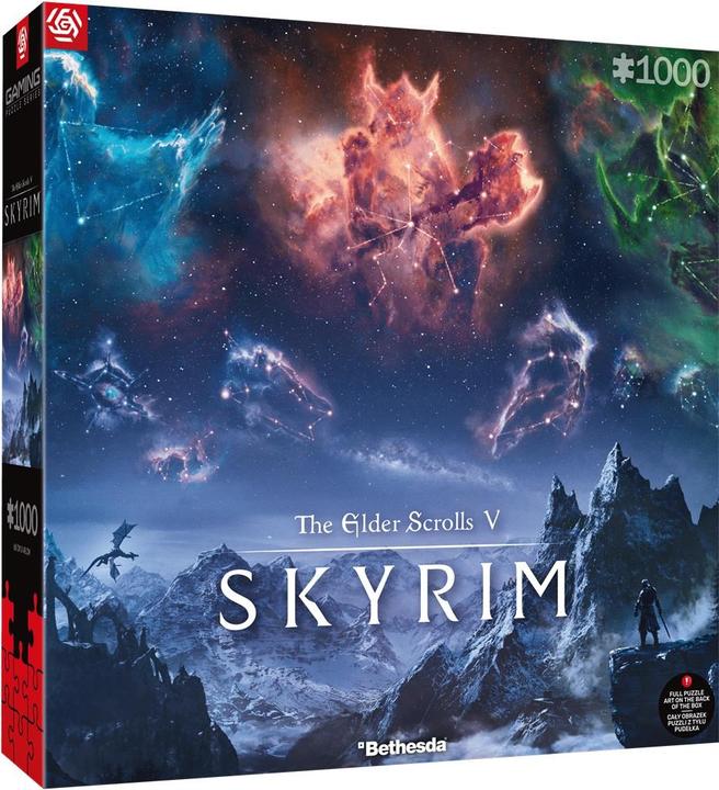 Actual product image Good Loot The Elder Scrolls V Skyrim Mass Puzzle (1000 pieces)