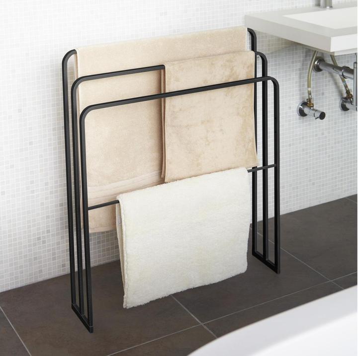 Image du produit Yamazaki Porte-serviettes à 3 barres TOWER