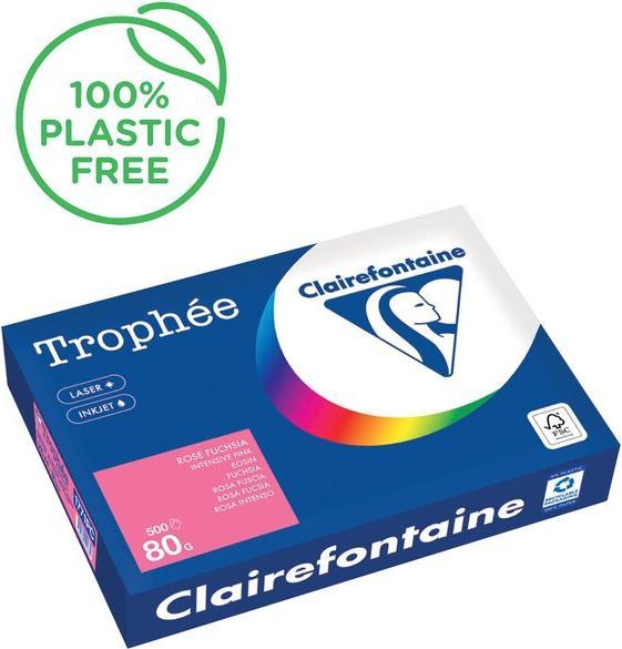 Produktbild Clairefontaine Universalpapier Trophée farbig (80 g/m², 500 x, A4)