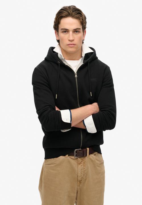 Actual product image Superdry Essential Logo Zip Hoodie (S)