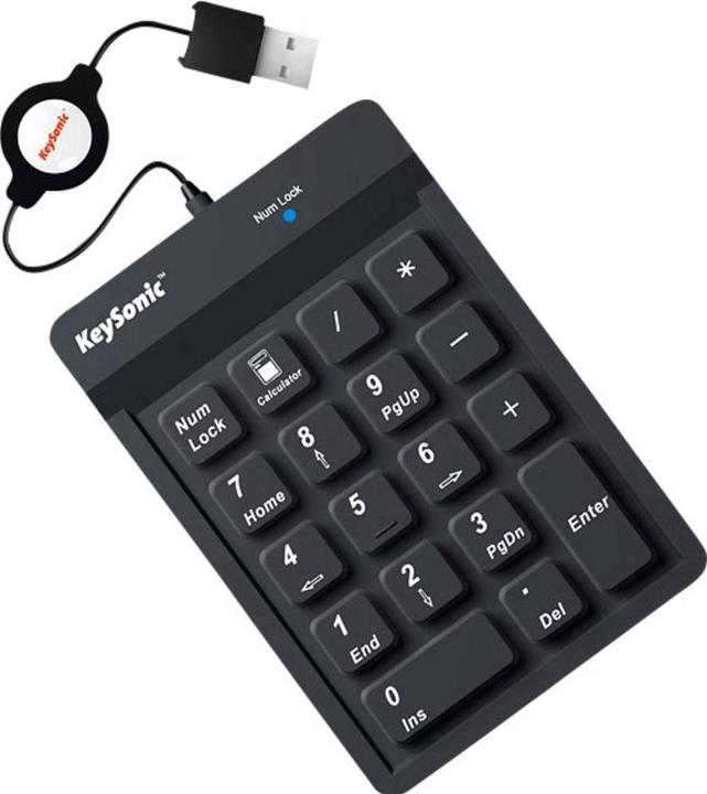 Immagine prodotto KeySonic Ack-118 (Tastierino numerico, Cablato)