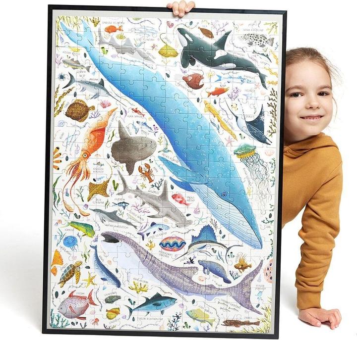 Immagine prodotto Czuczu Puzzle di pesci e animali acquatici 200 pezzi (200 pezzi)