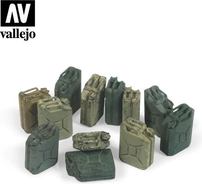 Vallejo German Jerrycan set (SC207)