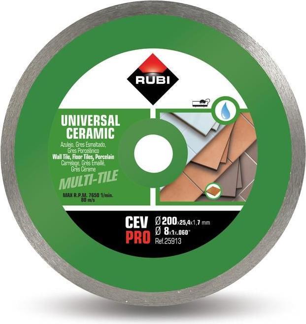 Produktbild Dierre Rubi Diamanttrennscheibe für Keramikmaterialien, 25912, 180 mm