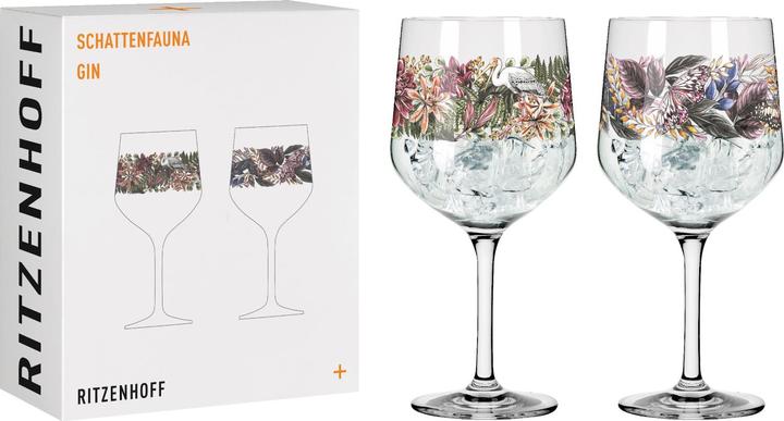 Actual product image Ritzenhoff Gin Glass Set Shadow Fauna Gin Goblet Set of 2 001 (7.20 dl, 1 x, Gin glasses)