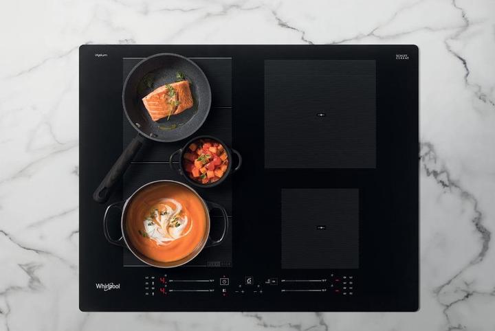 Actual product image Whirlpool WF S0160 NE Black Built-in Zone induction hob 4 zone(s)
