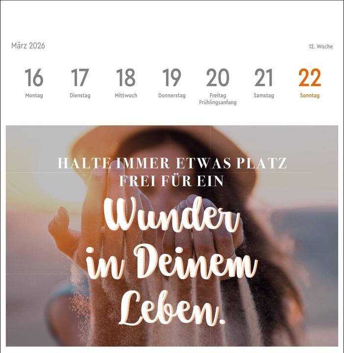 Produktbild Visual Statements Premium-Postkartenkalender 2026 (16.5 x 17.7 cm, Harter Einband, Deutsch)