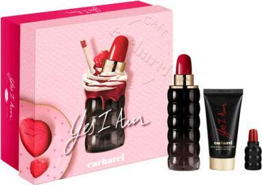 Actual product image Cacharel Yes I am 75ml EdP + 50ml bodylotion + 5ml EdP EdP Giftset (Fragrance set)