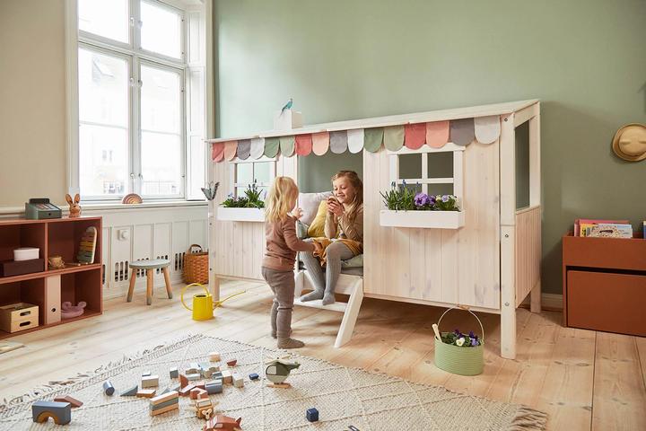 Actual product image Flexa Bed Classic with 1/1 House (90 x 200 cm)
