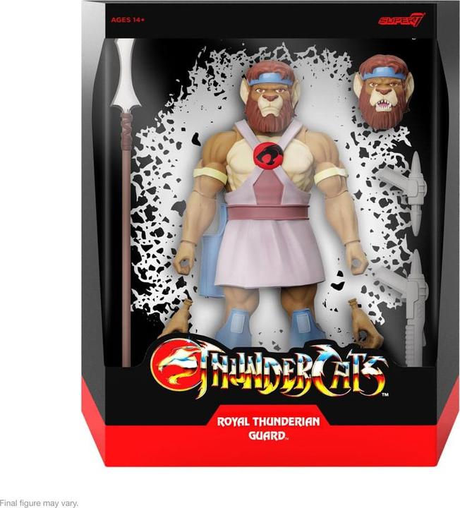 Actual product image Super7 Thundercats Ultimates action figure Royal Thunderian Guard 18 cm