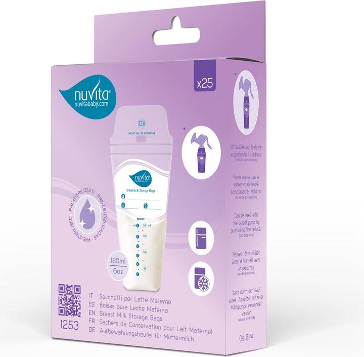 Image du produit Nuvita sac de stockage pour lait maternel