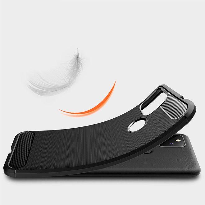 Image du produit MU Style Série Softcase TPU en fibre de carbone (Google Pixel 5a)
