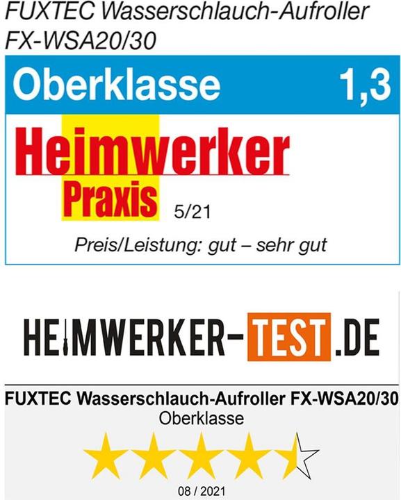 Produktbild Fuxtec Wasserschlauchaufroller (20 m)