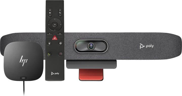 Image du produit HP POLY Studio R30 USB Videoleiste und BT Remote mit USB-C Dockingstation G5 Bundle